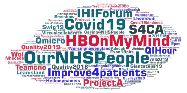 HelenBevan - hashtag by number of tweets